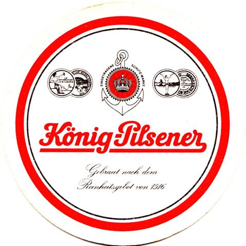 duisburg du-nw knig gebraut 1-8a (rund215-u reinheitsgebot von 1516-schwarzrot) 